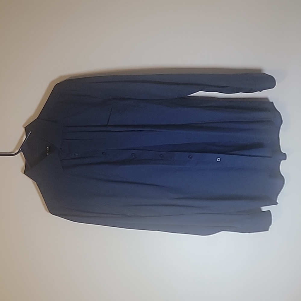 Hörst Dress Shirt 17.5 Navy Blue